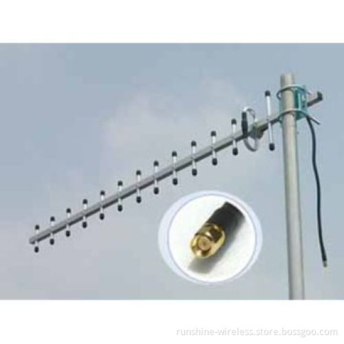 4G 16dBI LTE High-gain Yagi Outdoor Directional Antenna with Aluminum-alloy Frame